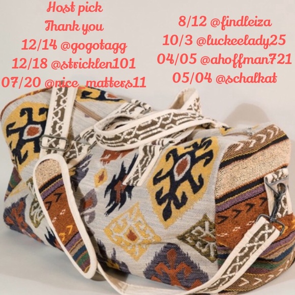 Ruggine Handbags - New Hand woven Navajo style Carpet Bag